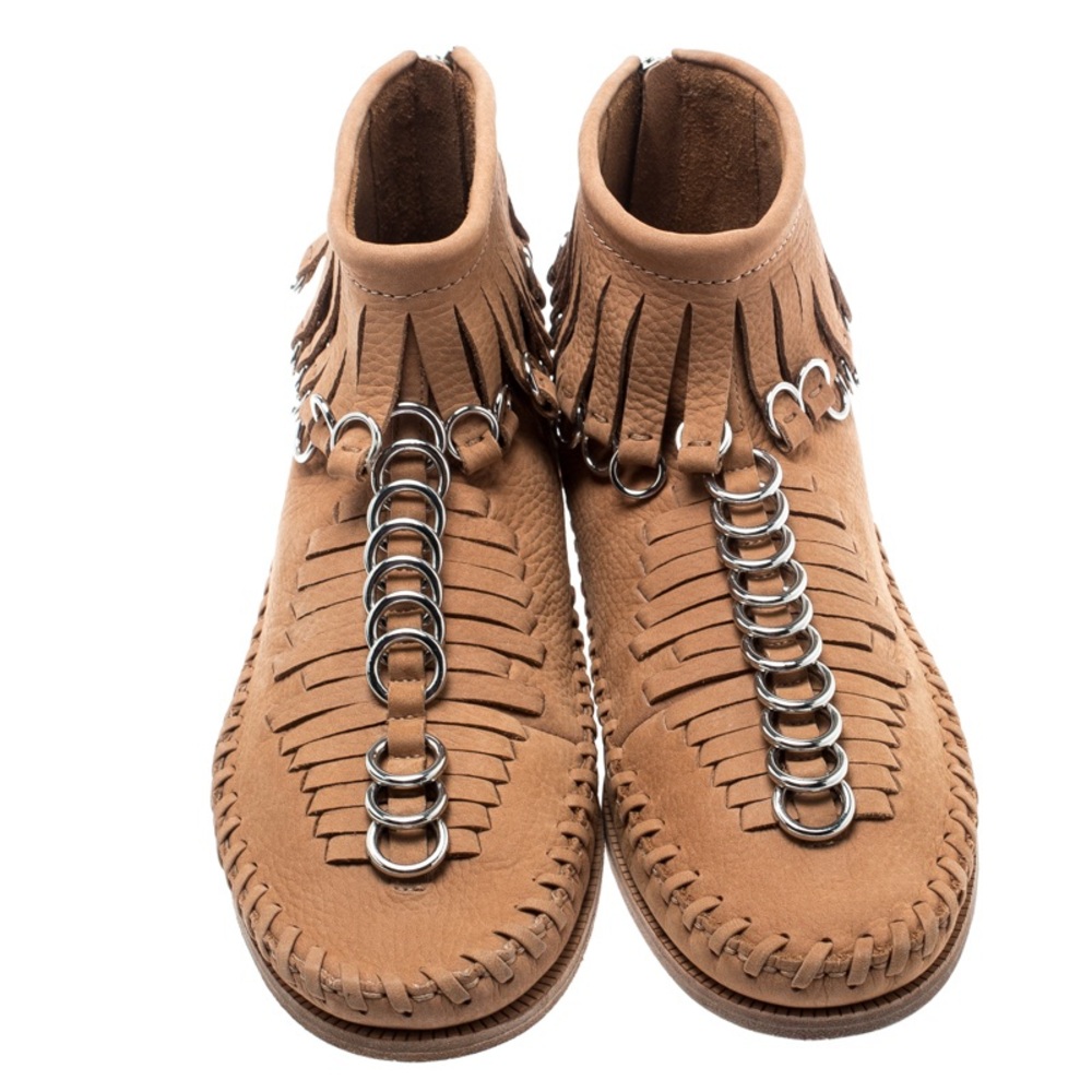 Alexander Wang Fringe Moccassin 38.5